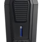 colibri gotham αναπτήρας πούρου αντιανεμικός, μαύρος